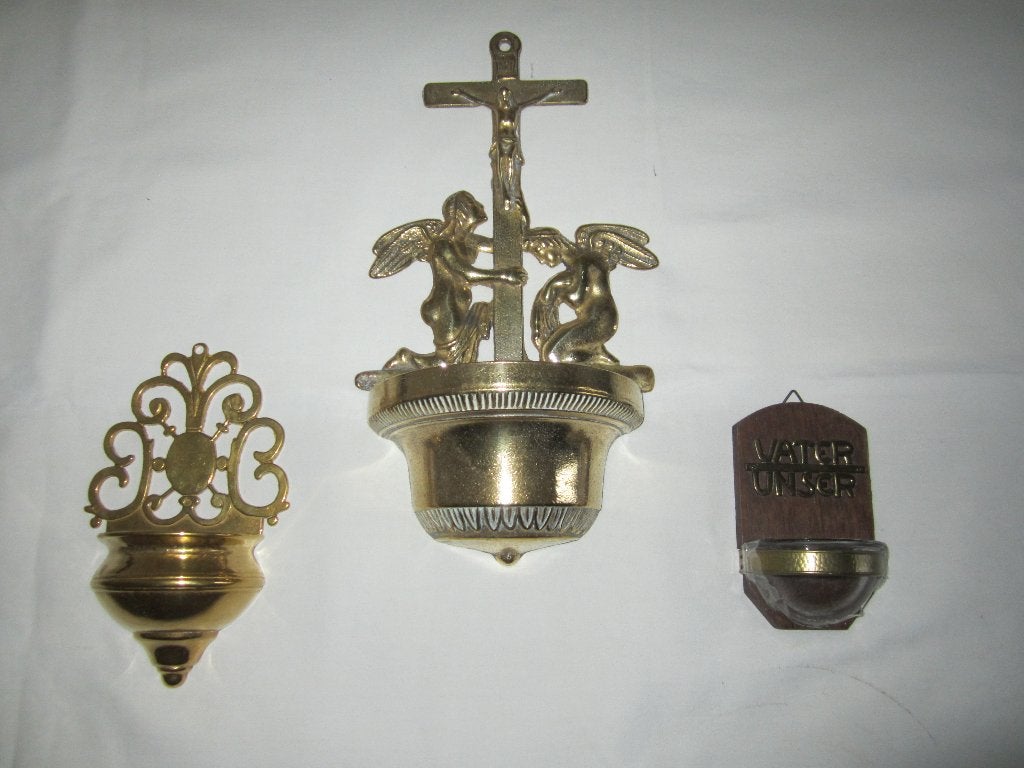 Wijwater Bakjes, Ophalen of Verzenden, Kaart of Prent