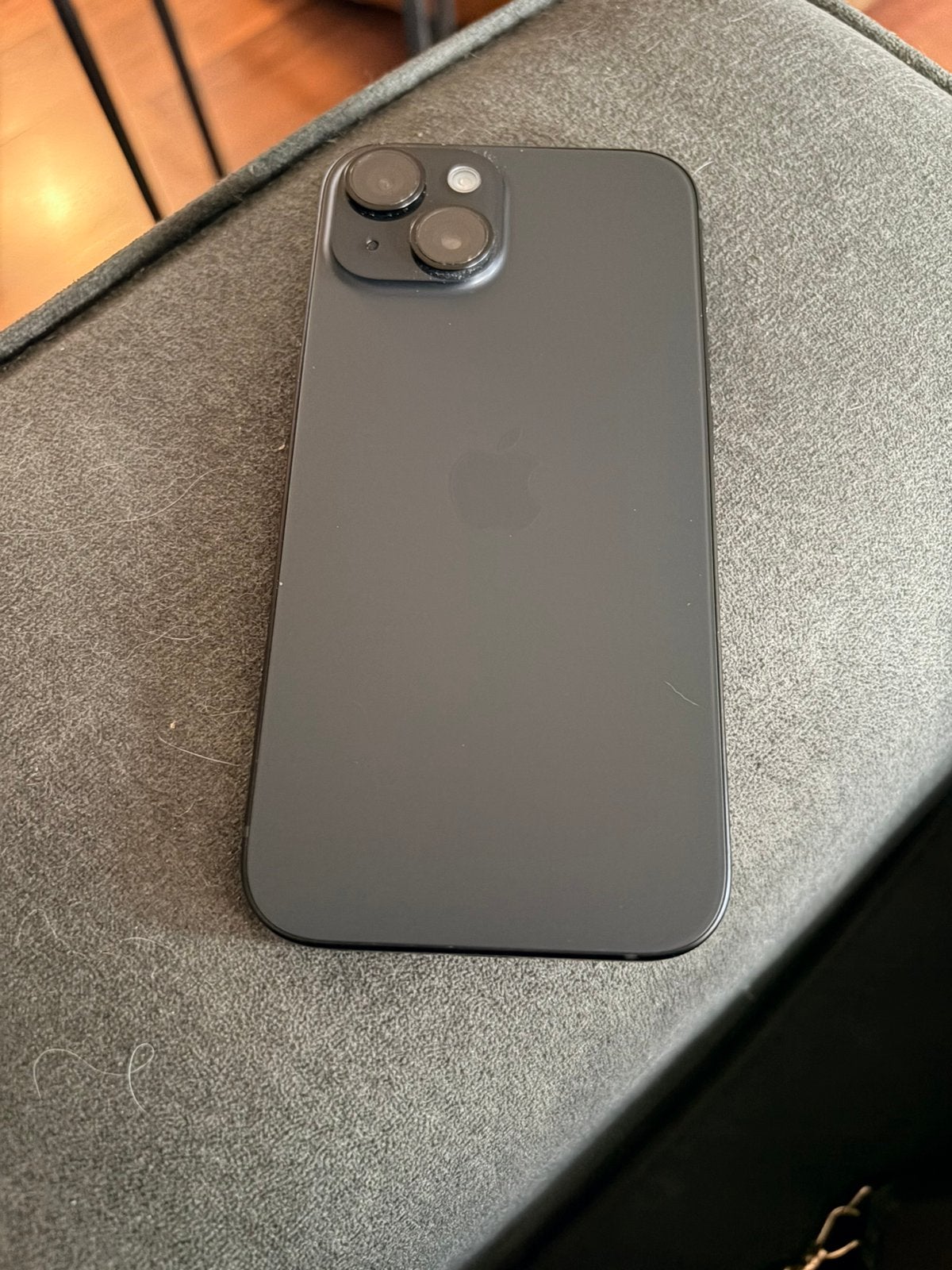 I phone 15 zwart 256 gb
