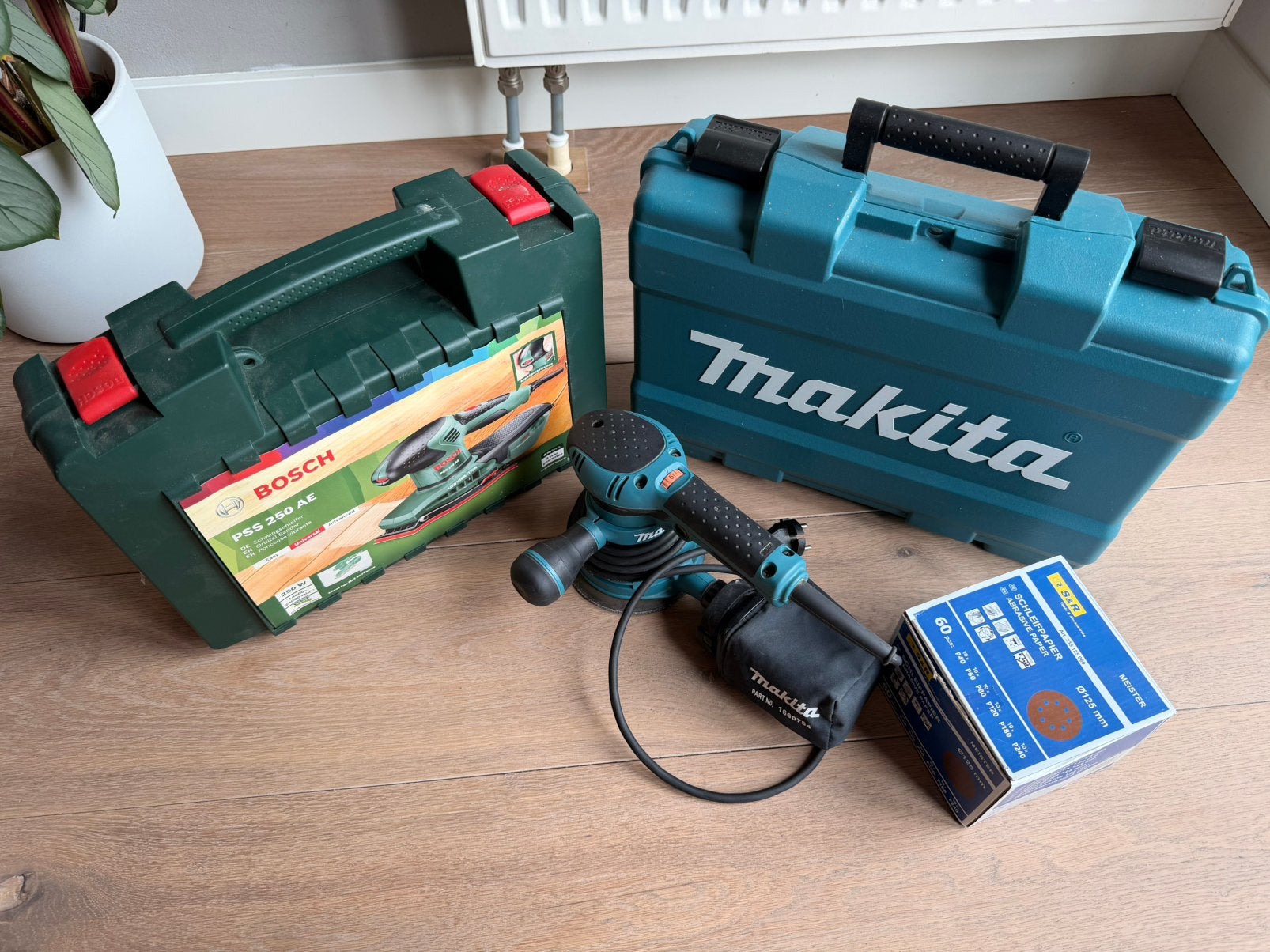Makita & Bosch Power Tool Set, Ophalen of Verzenden, Zo goed als nieuw