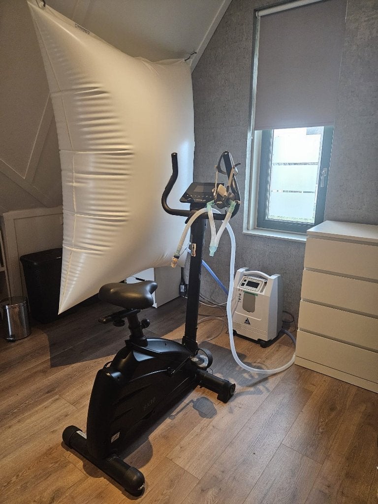 zgan EWOT Zuurstofconcentrator, zuurstofzak en hometrainer, Ophalen, Zo goed als nieuw, Overige typen