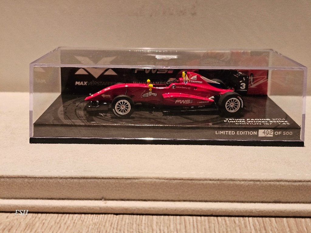 M. Verstappen, Tatuus FA010B 14, Florida Winter Srs. <NIEUW>, Ophalen of Verzenden, Nieuw, Auto, MiniChamps