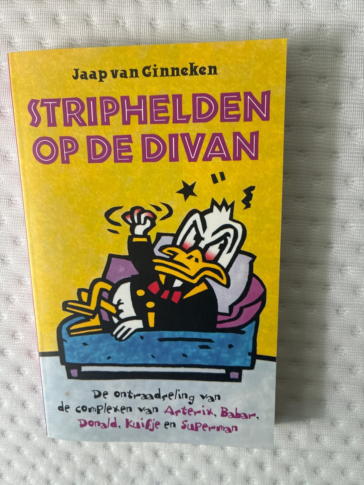 Striphelden op de Divan - Jaap van Ginneken, Eén stripboek, Ophalen of Verzenden, Gelezen