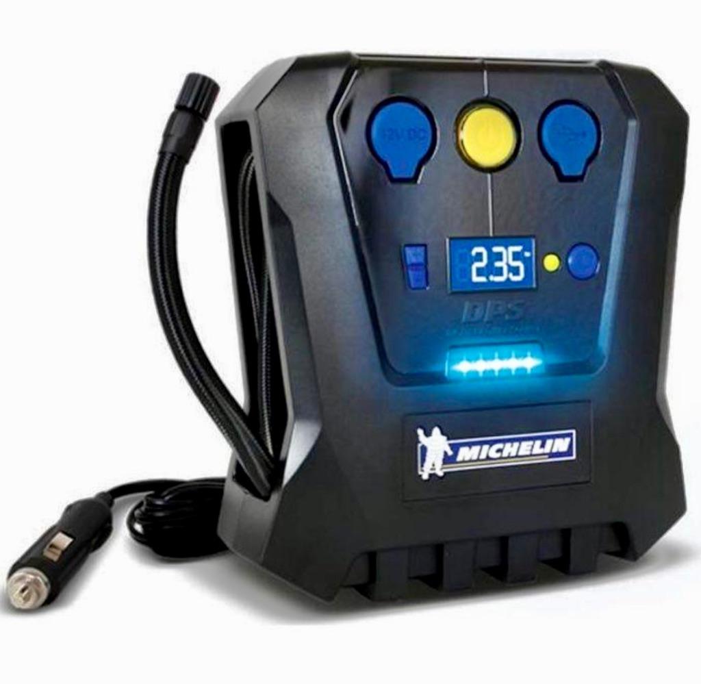 Michelin Programmable 12V compressor from 0.05 bar to 7 bar, Minder dan 25 liter, Ophalen of Verzenden, Zo goed als nieuw, Minder dan 200 liter/min