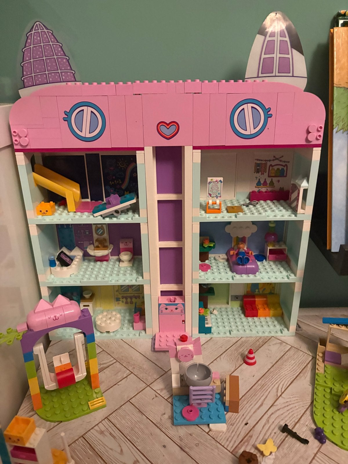 Gaby legohuis. 10788, Overige thema's, Verzenden, Lego, Zo goed als nieuw