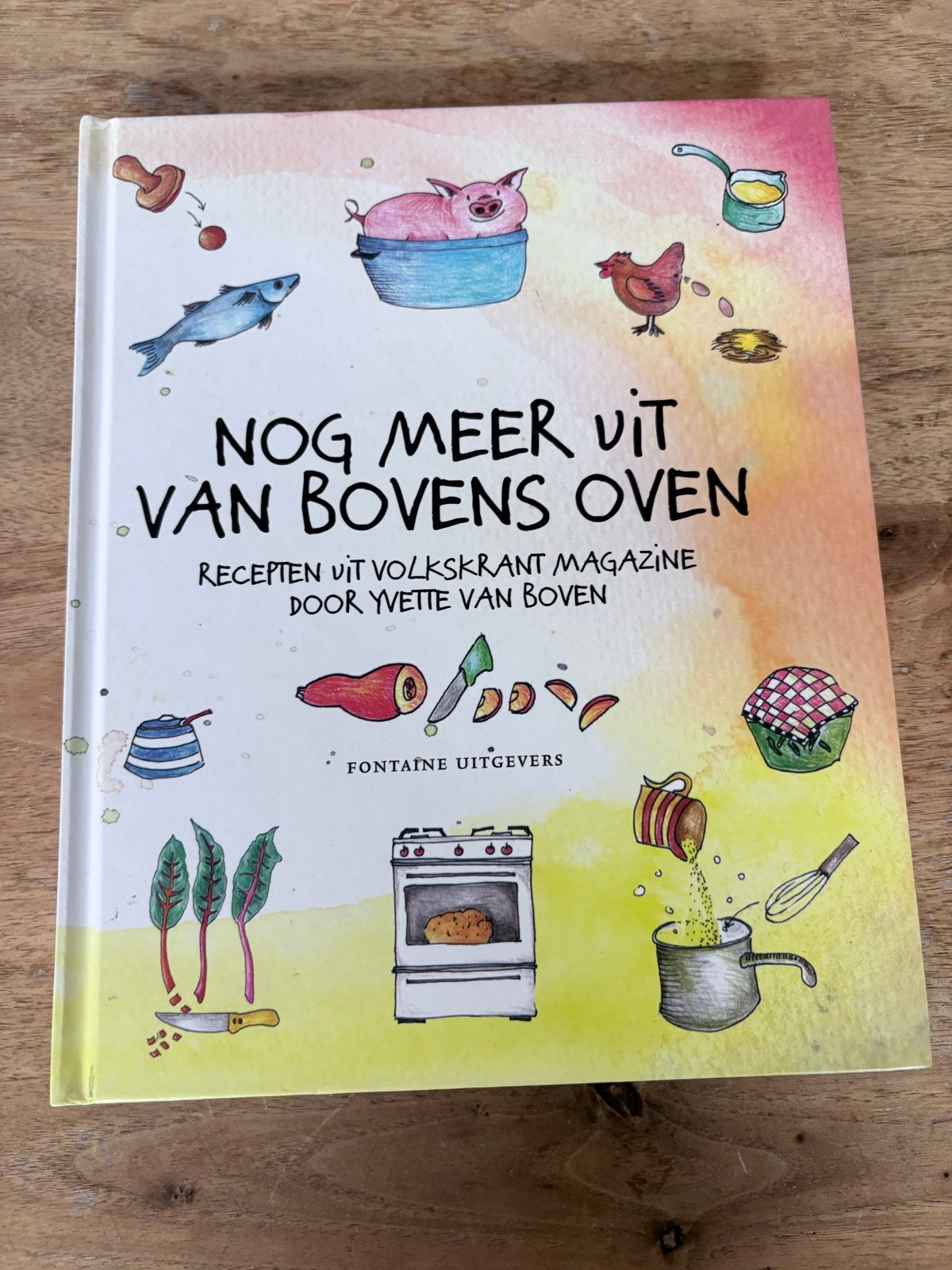 Nog Meer uit Van Bovens Oven - Yvette van Boven Kookboek, Boeken, Kookboeken, Zo goed als nieuw, Ophalen of Verzenden