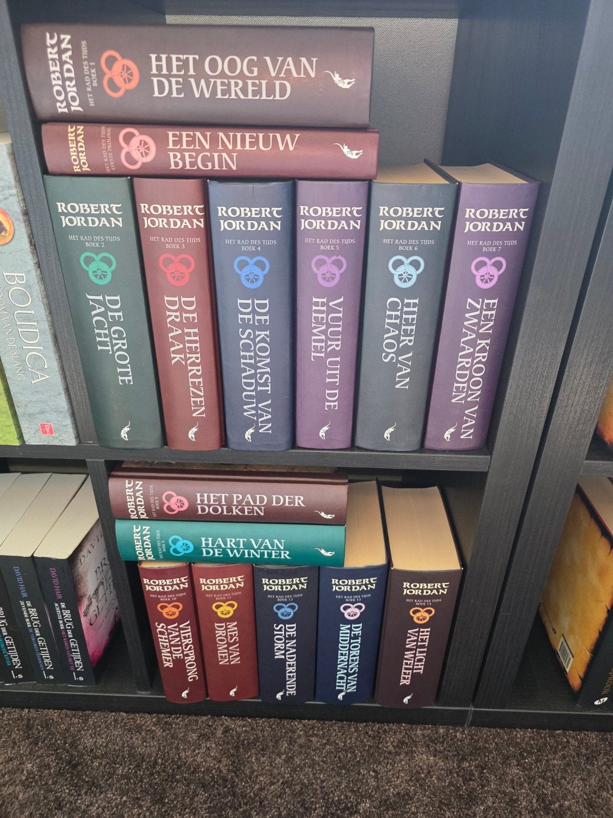 Volledige Rad des tijds serie van Robert Jordan, Boeken, Ophalen, Zo goed als nieuw