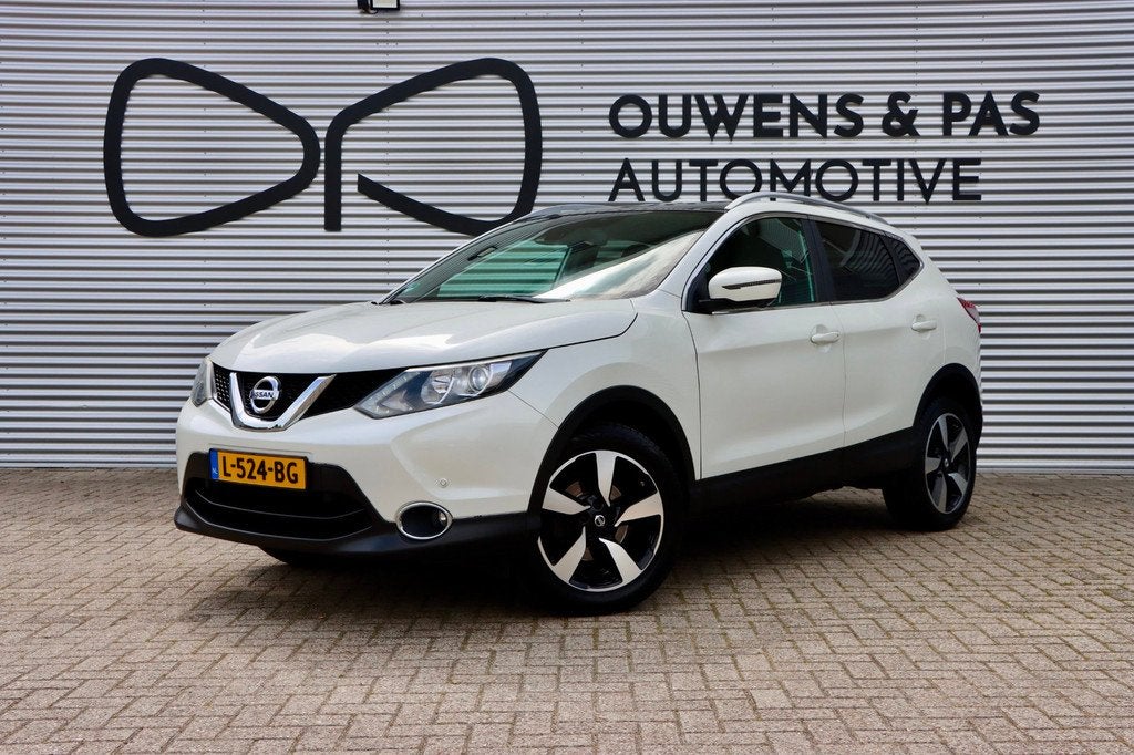 Nissan Qashqai 1.6 Tekna | 1500 KG TREKGEW. | PANORAMA | CAM, Auto's, Nissan, Bedrijf, Te koop, Qashqai, 360° camera, ABS, Achteruitrijcamera