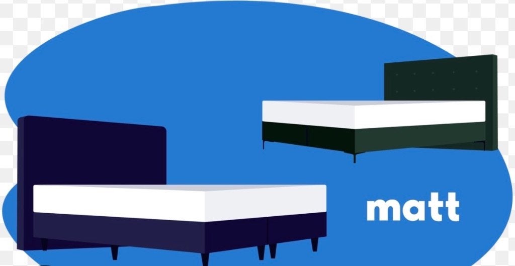Matt sleeps matras 200x80, Ophalen, Eenpersoons, Zo goed als nieuw, 80 cm