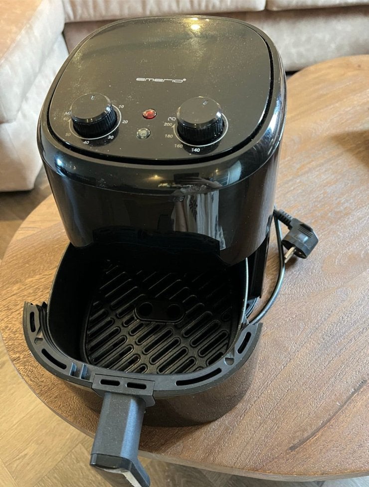 Emerio Heteluchtfriteuse / Airfryer 1000W - 2.2L - Zwart, Ophalen