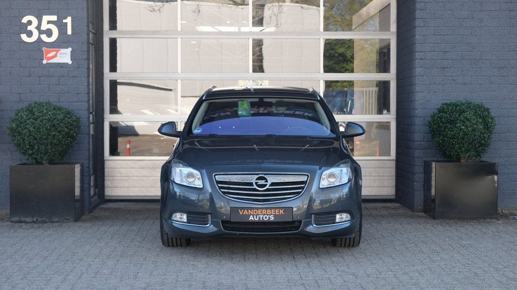 Opel Insignia Sports Tourer 2.8 T Cosmo 4x4 260PK Automaat|L, Auto's, Automaat, Gebruikt, Zwart, Automatische klimaatregeling