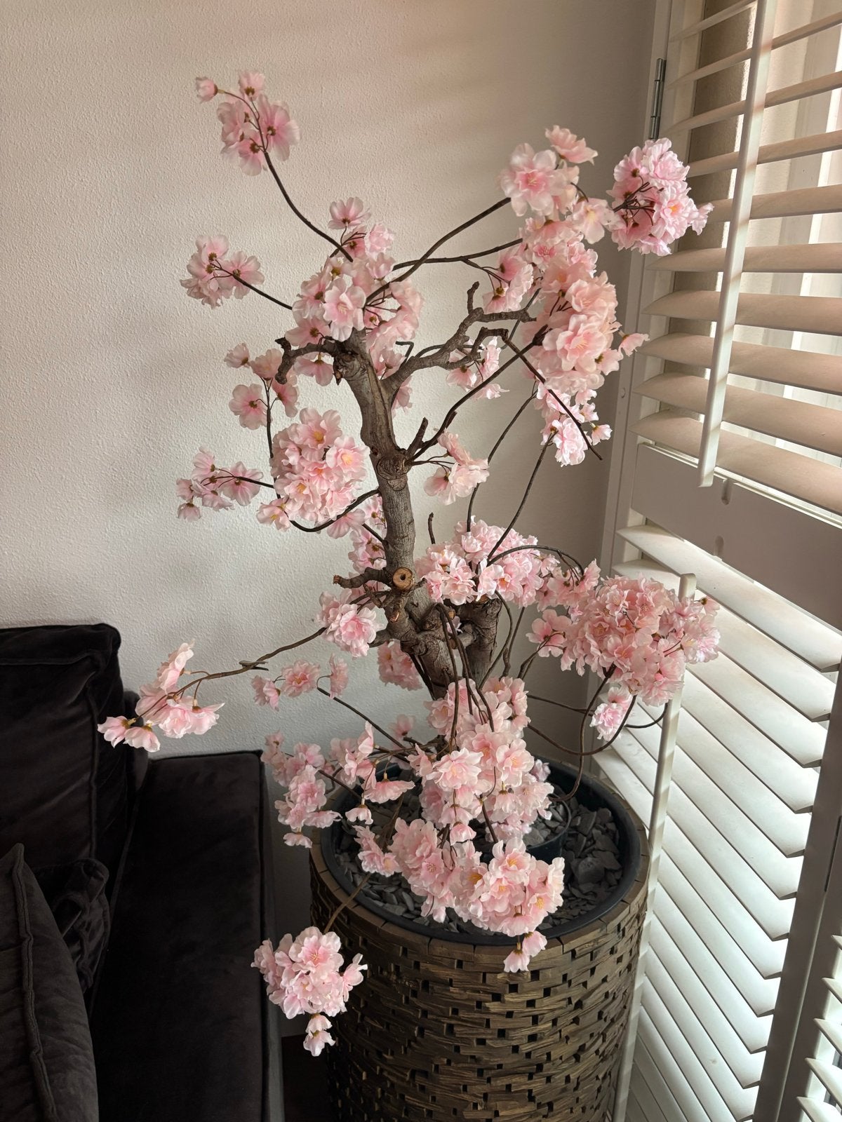 Prachtige Kunst Bloesemboom - Roze Bloesem, Huis en Inrichting, Woonaccessoires | Kunstplanten en Kunstbloemen, Ophalen, Binnen