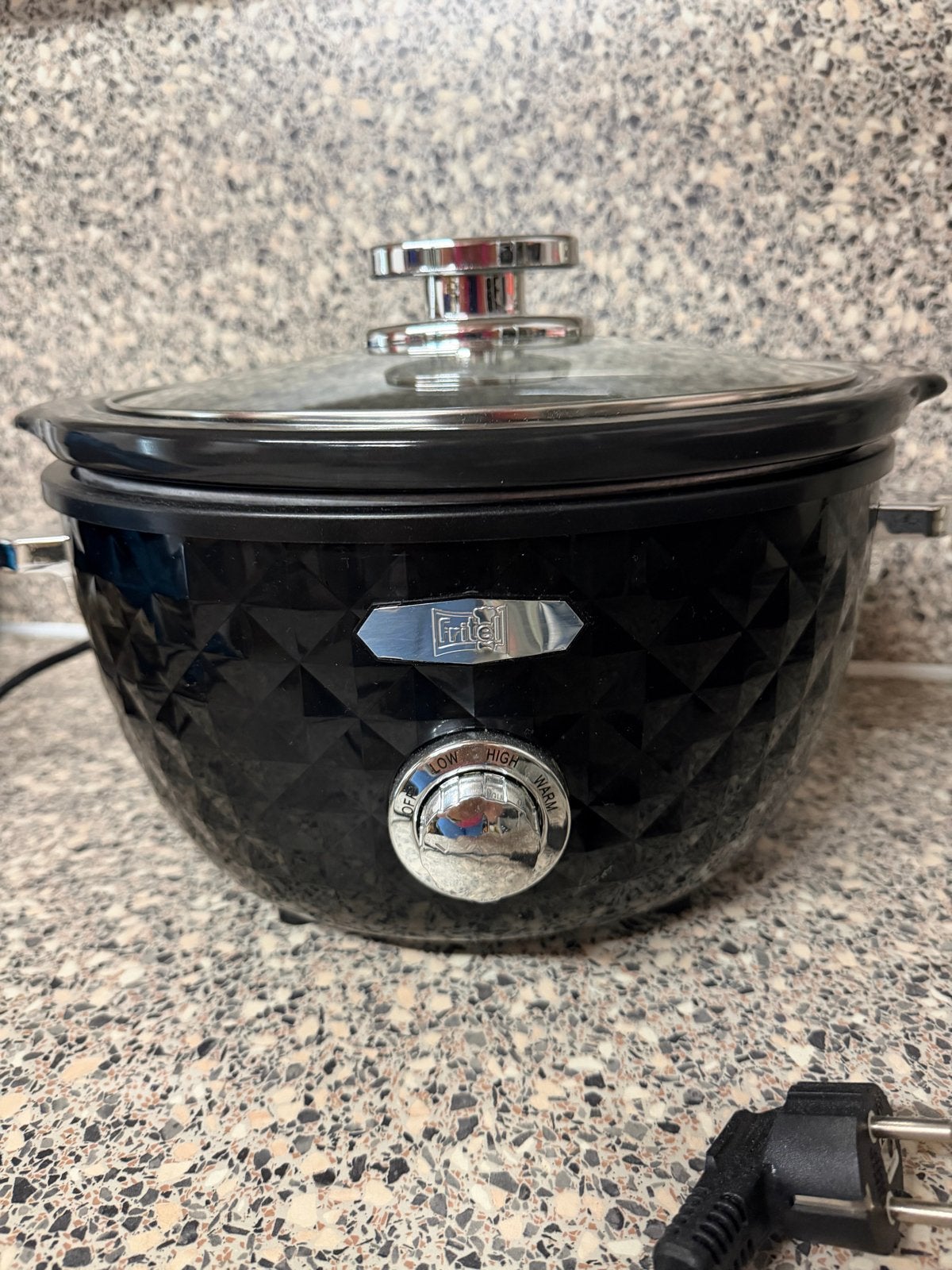 Fritel Slowcooker met kookboek, Ophalen, Timer, Zo goed als nieuw