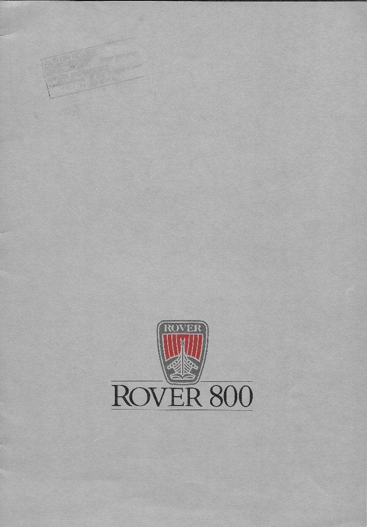 ROVER 800, Ophalen of Verzenden, Zo goed als nieuw, Overige merken