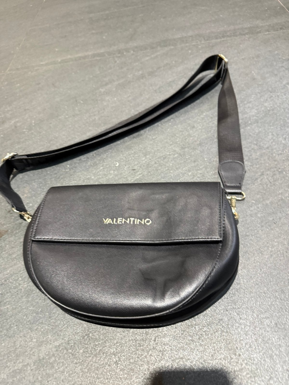 Valentino Cross body, Ophalen of Verzenden, Zo goed als nieuw, Zwart, Leer