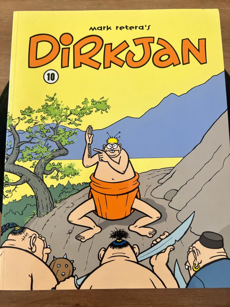 DirkJan 10 - Mark Retera's DirkJan, Eén stripboek, Ophalen of Verzenden, Zo goed als nieuw