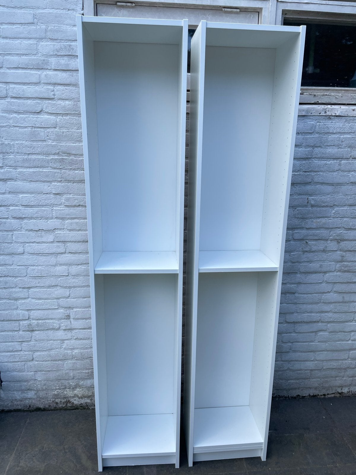Gratis Billy Boekenkasten 36x202 (2 stuks), Huis en Inrichting, Ophalen, Met plank(en), Minder dan 50 cm, Gebruikt