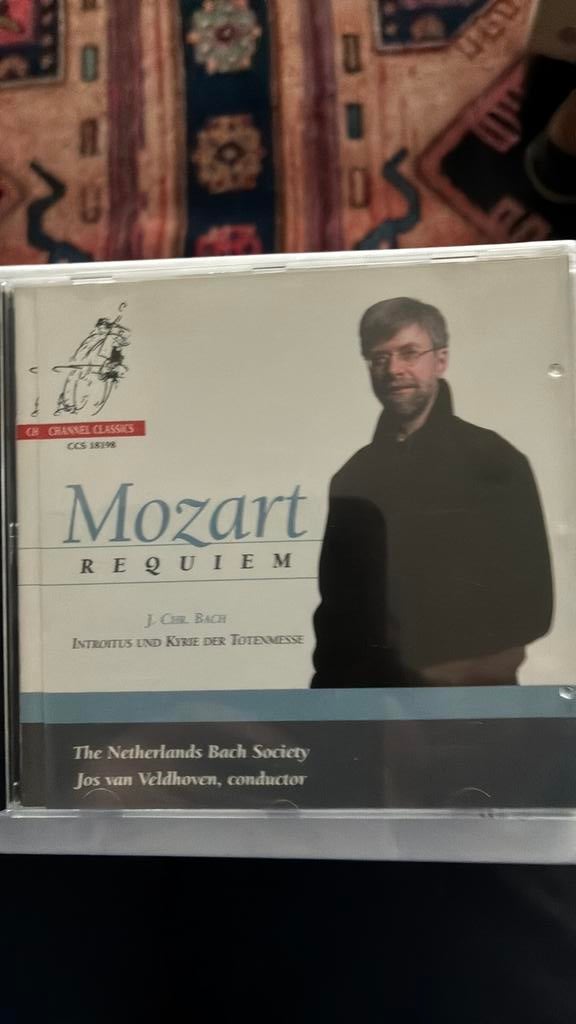 Mozart Requiem - j.Chr.Bach Introitus & Kyrie der Totenmesse, Ophalen of Verzenden, Classicisme, Zo goed als nieuw