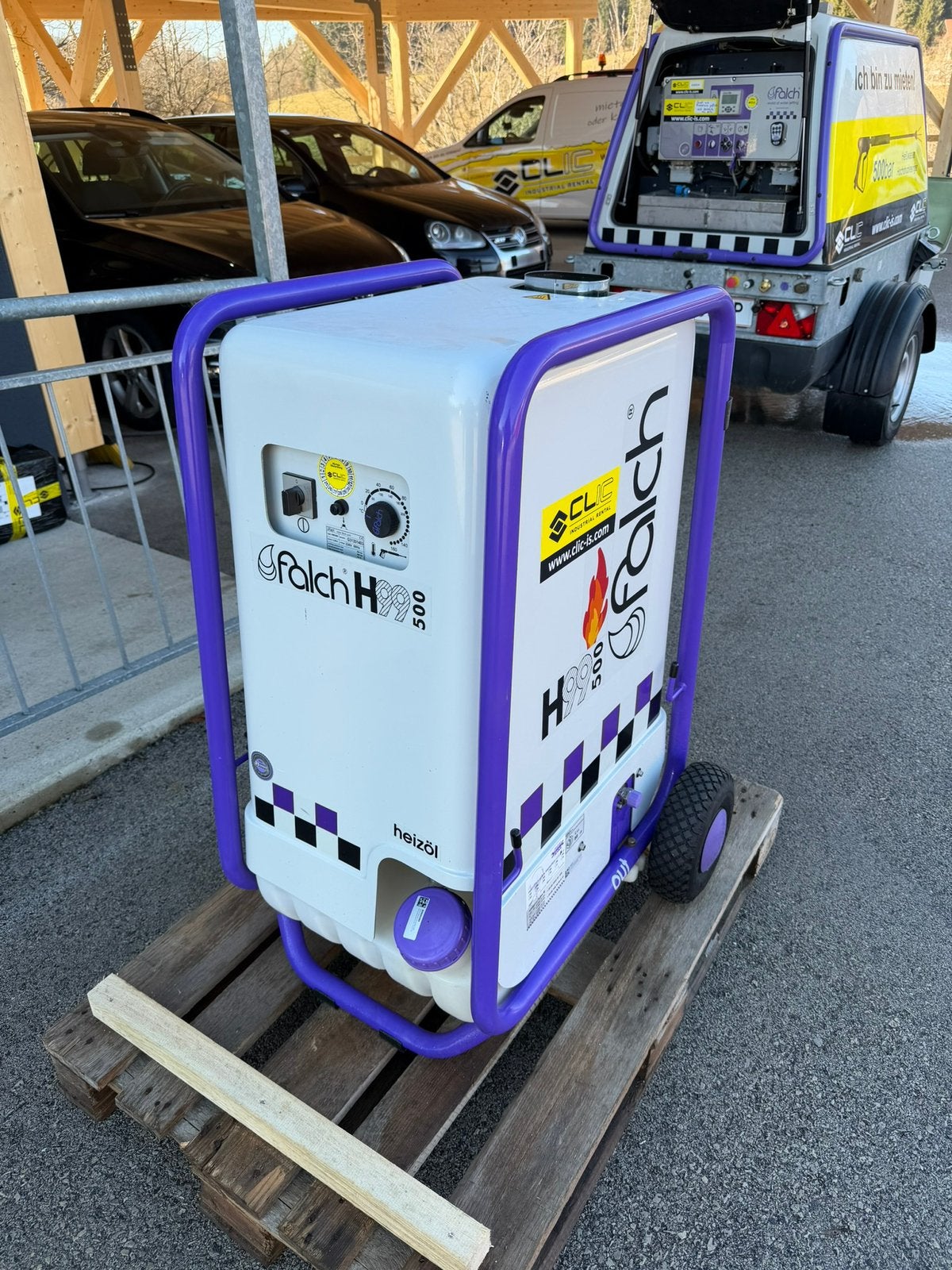 Falch HotBox H99  heetwatermodule tot 500 bar!, Ophalen of Verzenden, Zo goed als nieuw, Elektrisch