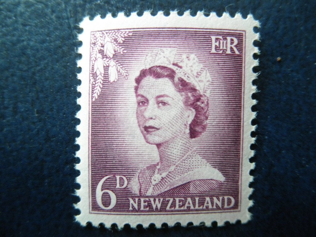 Postzegels New Zealand 1955 Elizabeth nr. 359 cw 5,50 postfr, Ophalen of Verzenden, Postfris