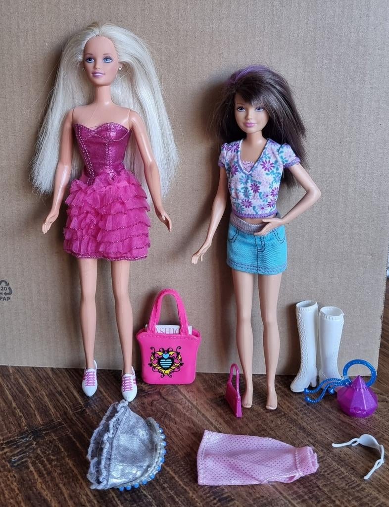 Teen Skipper en een Skipper Barbie, Ophalen of Verzenden, Pop