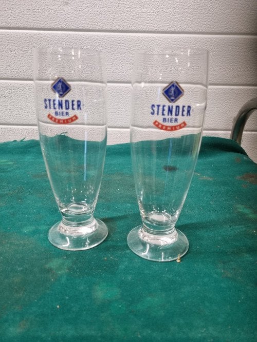 stender bier glas ( 1 verkocht), Verzamelen, Ophalen of Verzenden, 'T Olde Gre-j, Info@toldegrej.nl, Endepoelstraat 20f Didam