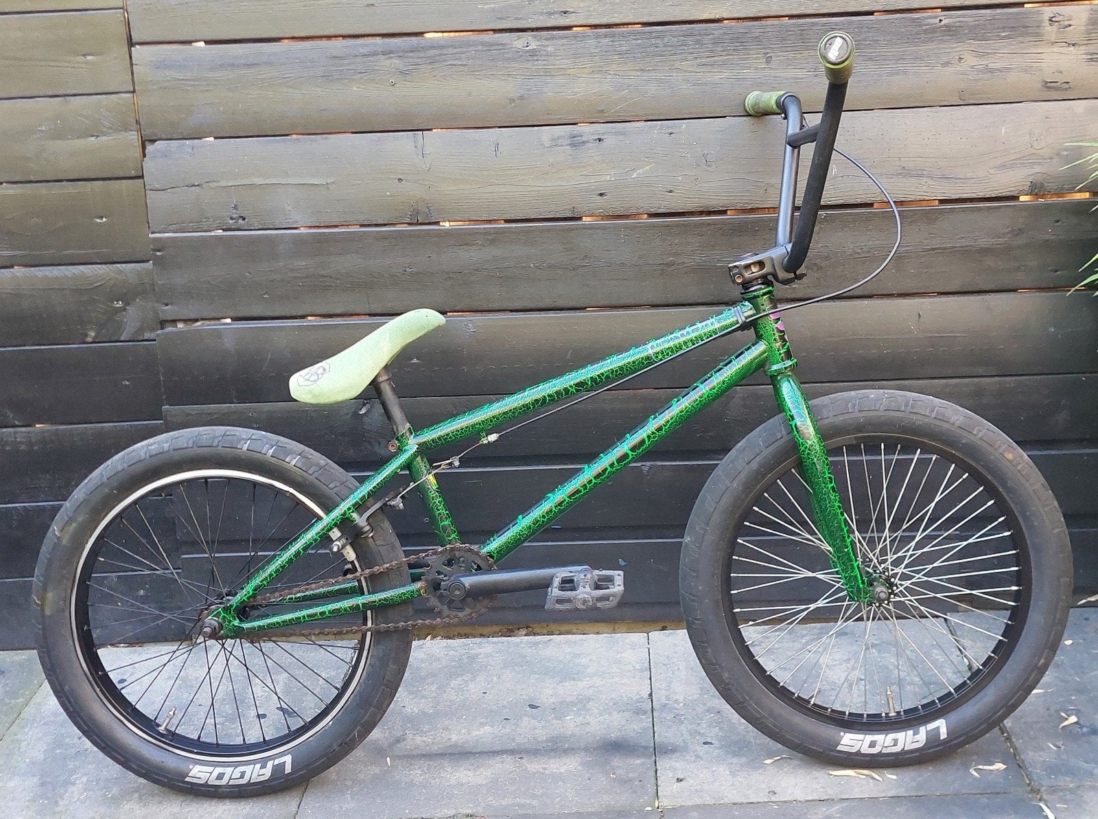 BMX Mafiabikes 20"Chosen Lagos Shadow, Gebruikt, Velgrem, Ophalen of Verzenden, Mafiabikes