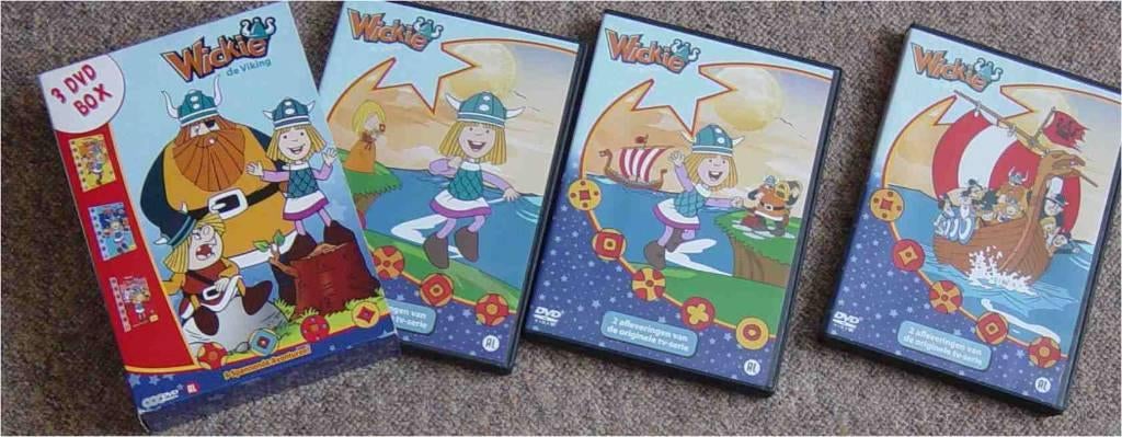 Wickie De Viking DVD 's en boeken - hoeft niet in 1 koop, Cd's en Dvd's, Dvd's | Kinderen en Jeugd, Alle leeftijden, Ophalen of Verzenden