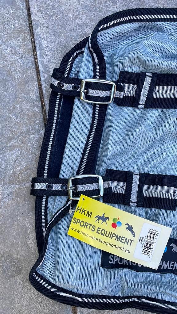Vliegendeken van HKM maat 145 cm, Dieren en Toebehoren, Paarden en Pony's | Dekens en Dekjes, Full (L), Mesh, Vliegendeken, Nieuw