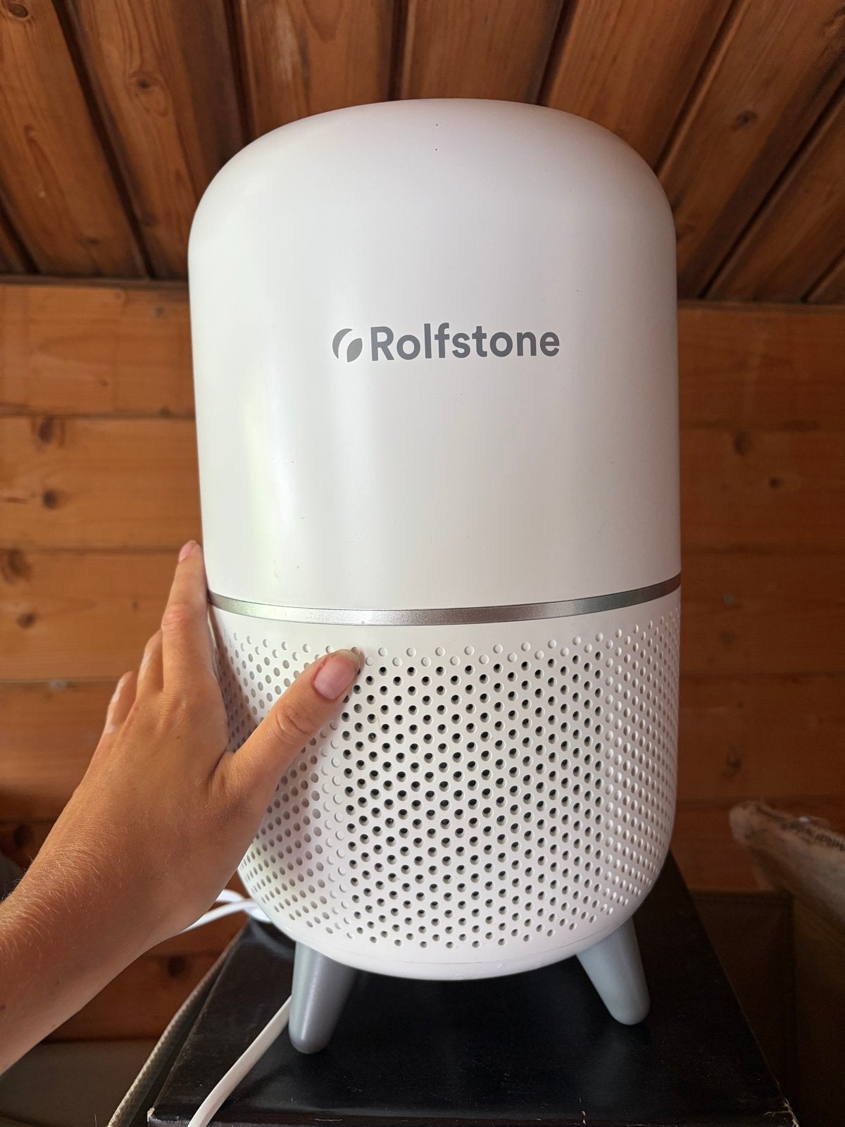 Rolfstone Luchtreiniger Air purifier - Wit, Witgoed en Apparatuur, Luchtbehandelingsapparatuur, Ophalen, Zo goed als nieuw, Luchtreiniger