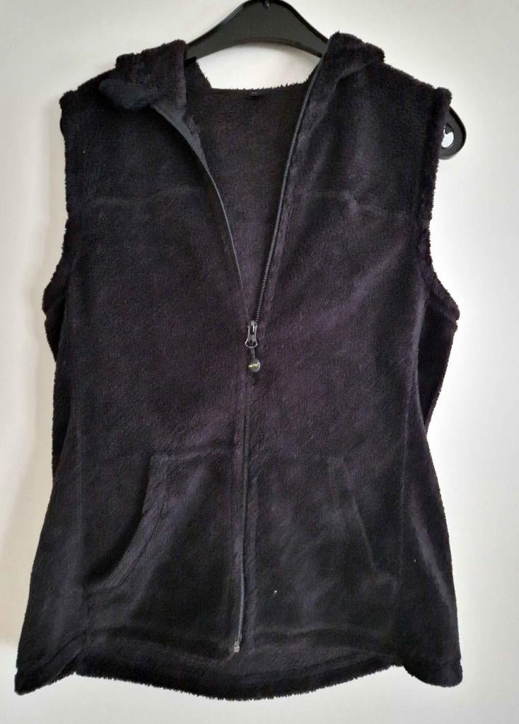 Meru bodywarmer met capuchon, M, nieuwstaat, Maat 38/40 (M), Meru, Zwart, Ophalen of Verzenden