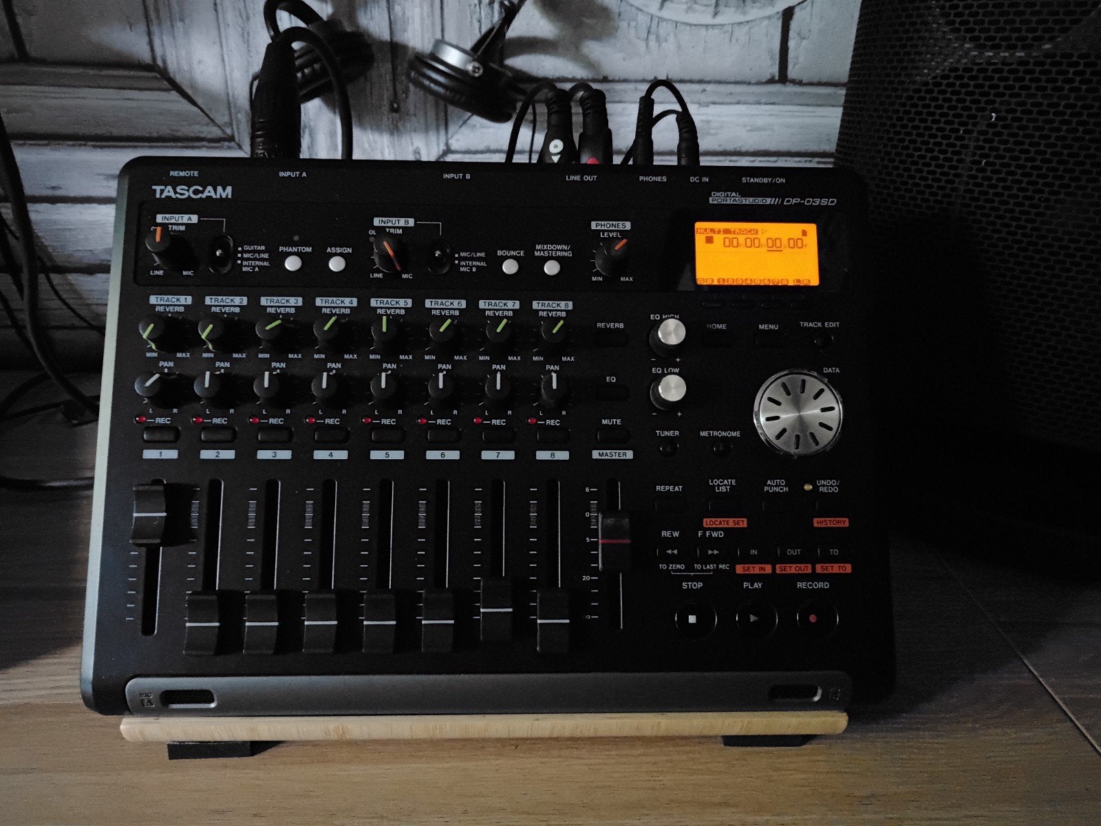 Tascam DP-03SD Digitale 8sporen Recorder - Zo goed als nieuw, Ophalen, Zo goed als nieuw, Overige typen