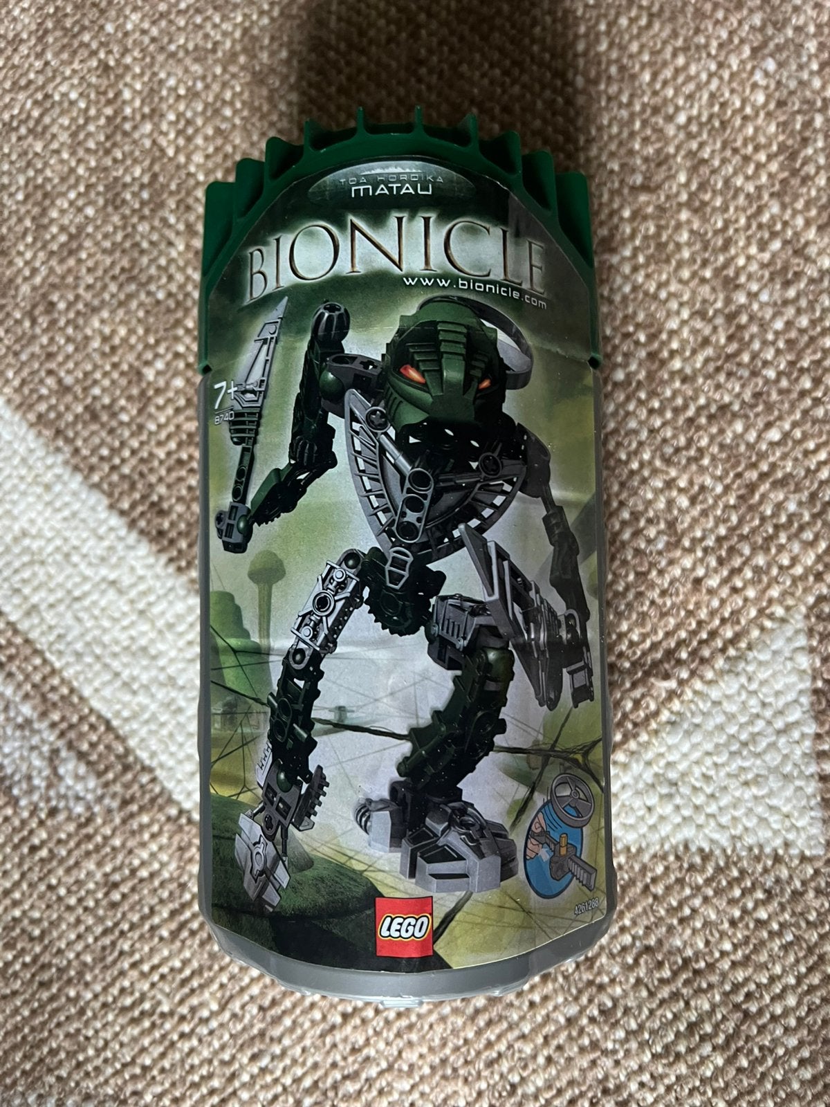 Lego 8740 Bionicle Toa Hordika Matau Sealed, Bionicle, Nieuw, Ophalen of Verzenden, Complete set