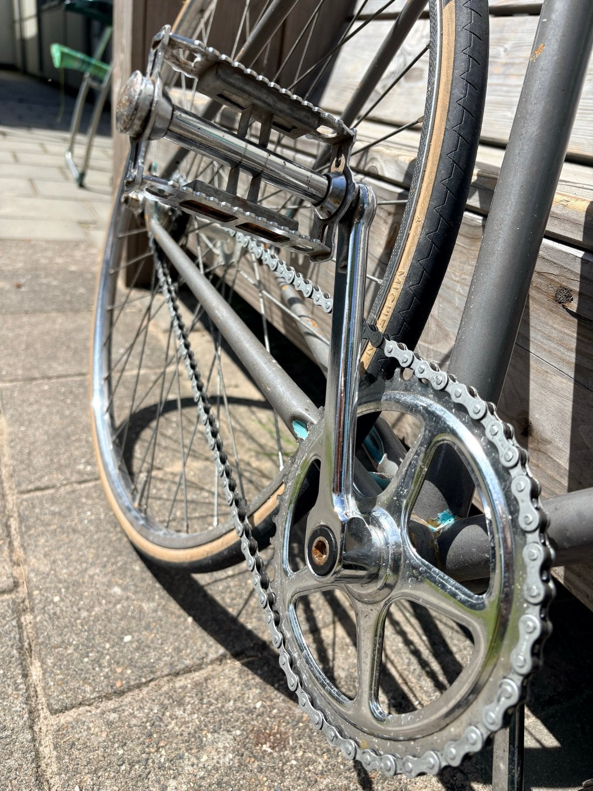 Vintage Grappige Fiets - Decoratief & Functioneel, Fietsen en Brommers, Ophalen of Verzenden, Gebruikt, Terugtraprem