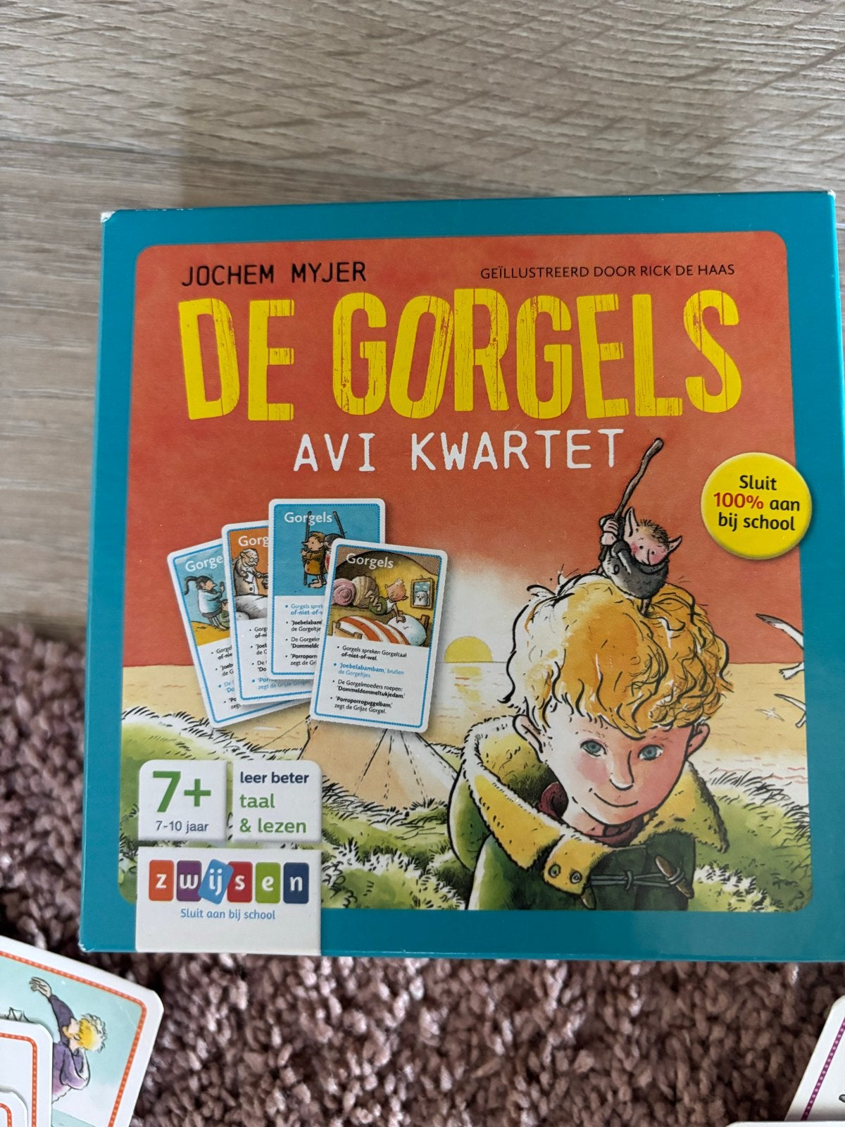 De Gorgels AVI Kwartet - Nieuw en Compleet, Drie of vier spelers, Ophalen of Verzenden, Nieuw