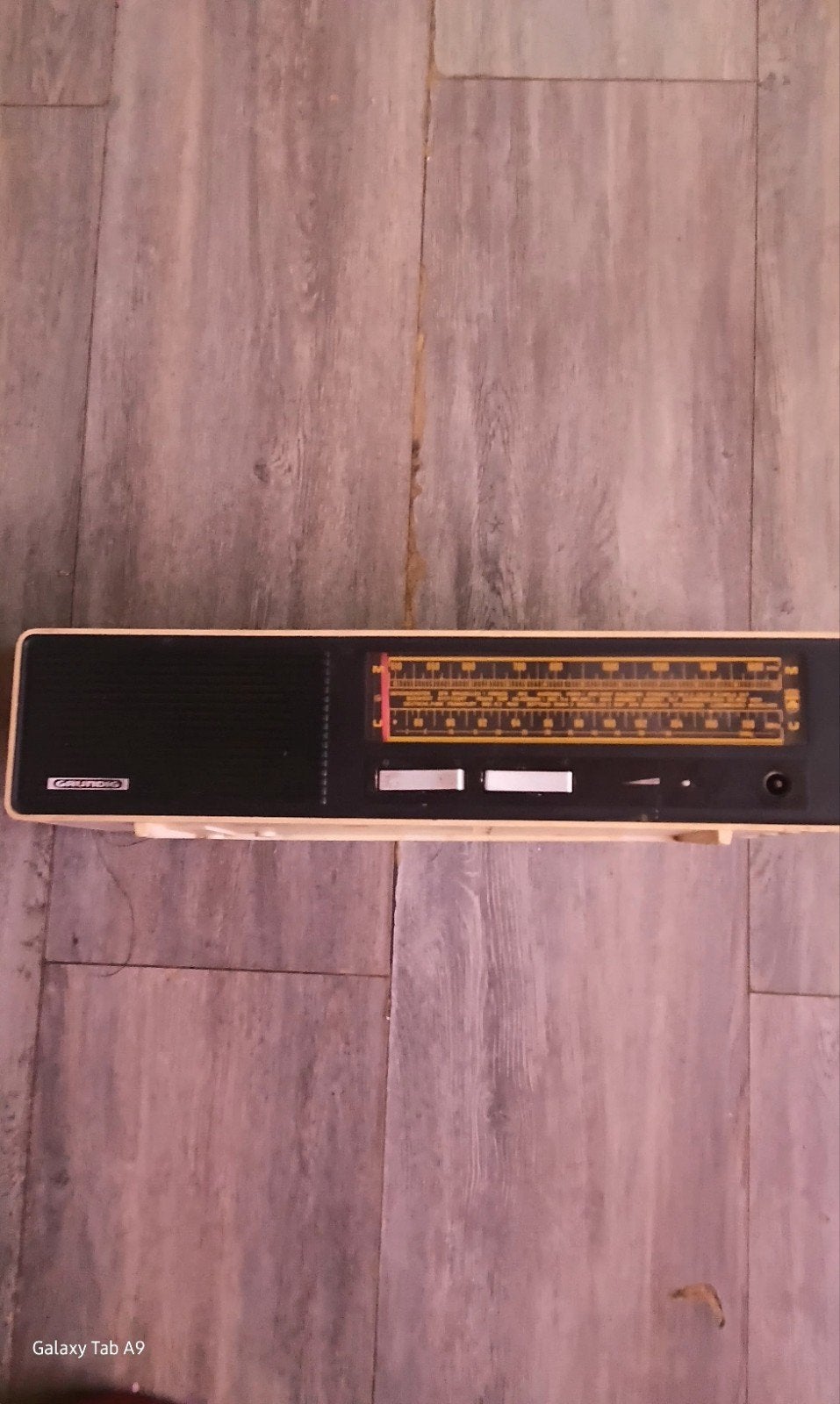 Vintage Grundig Radio - Niet Compleet, Ophalen, Niet werkend, Radio