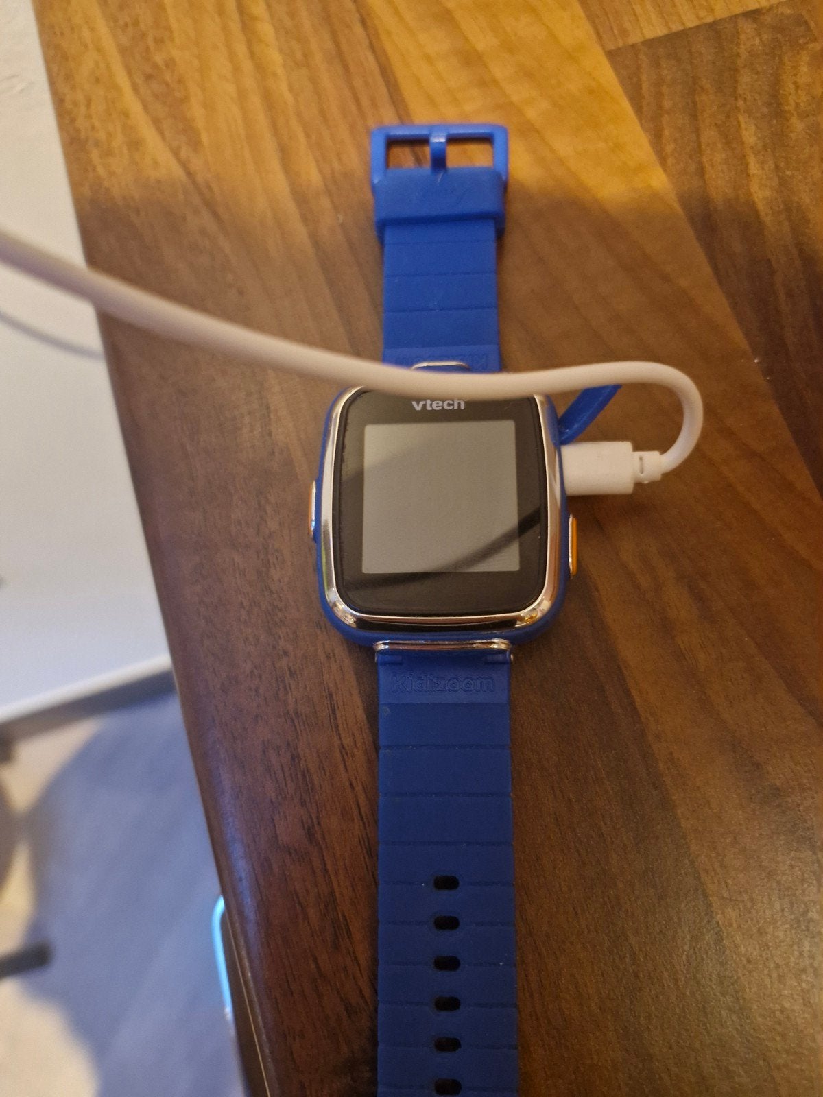 Vtech Kidizoom Smartwatch Blauw met Oplaadkabel, Ophalen of Verzenden, Gebruikt, Blauw, Jongen of Meisje