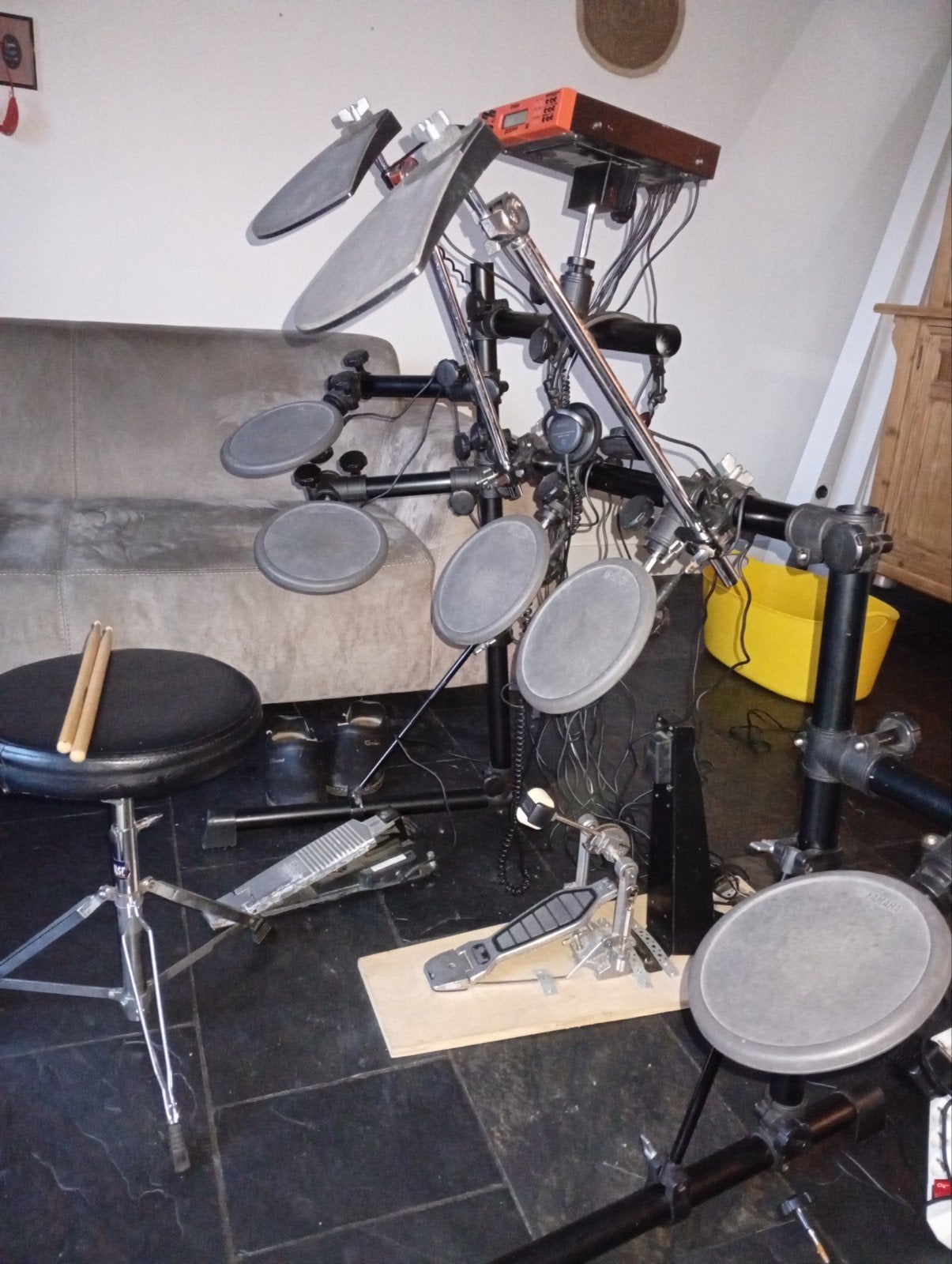 elektrisch drumstel, Ophalen, Gebruikt, Overige merken