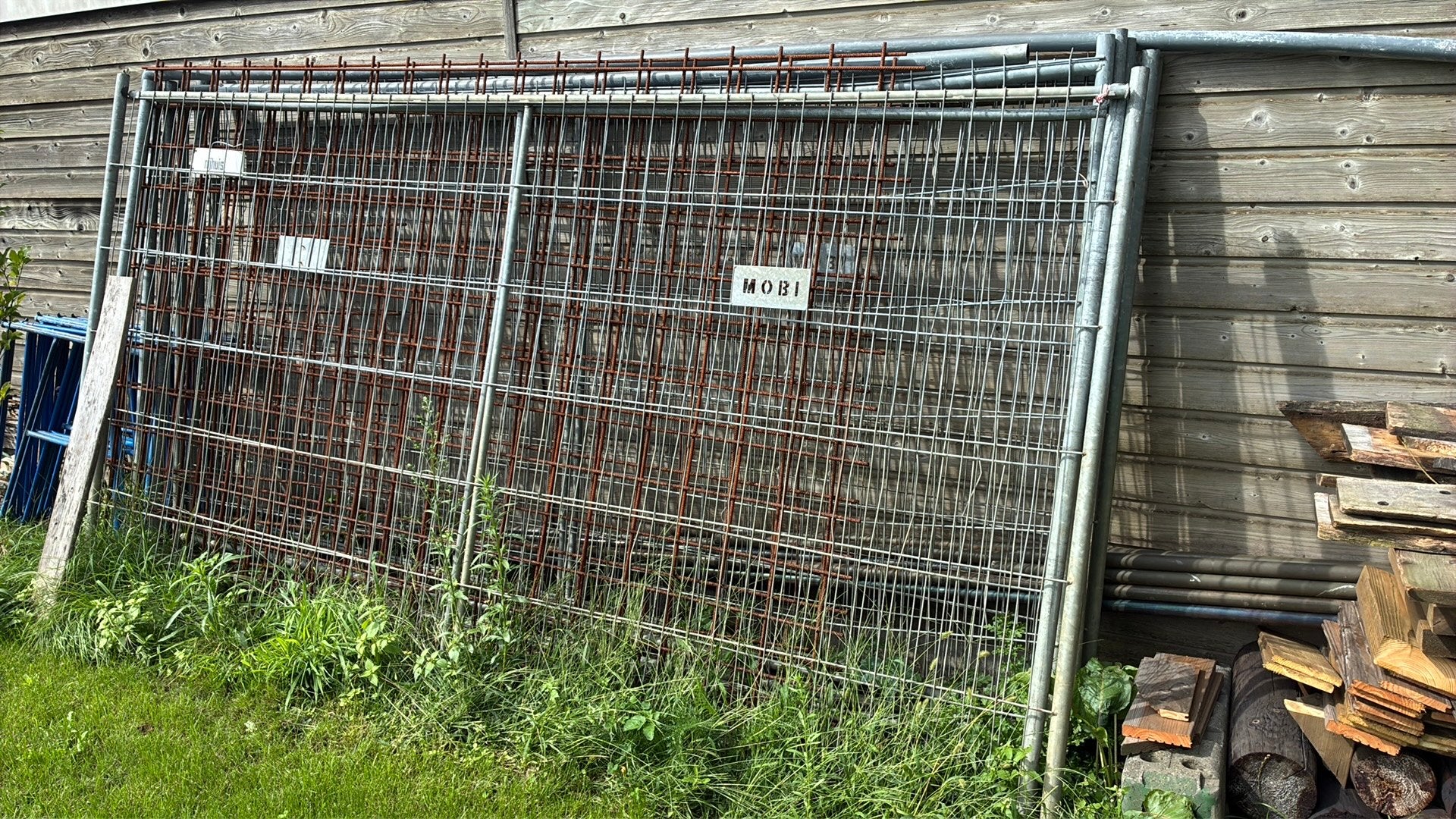 Bouwhekken (2m x 3m), Ophalen, Zo goed als nieuw, Overige typen