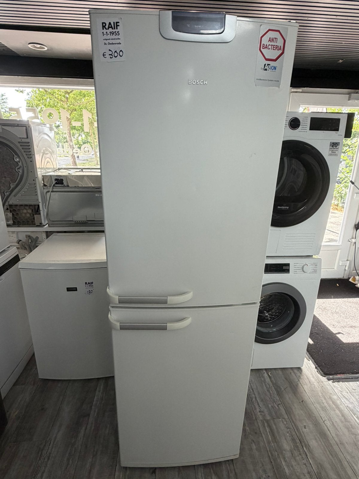 Bosch KGU32122 No-Frost koel-vriescombinatie 279L Gebruikt, Witgoed en Apparatuur, Koelkasten en IJskasten, Bosch, 200 liter of meer