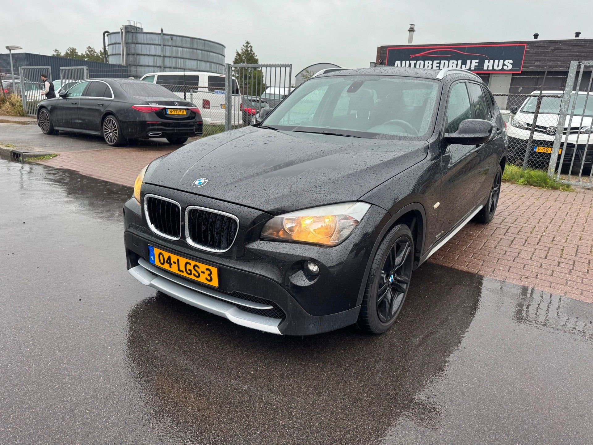 BMW X1 SDrive18d AUTOMAAT NAVI/CLIMA, Auto's, Euro 5, Achterwielaandrijving, Zwart, Origineel Nederlands