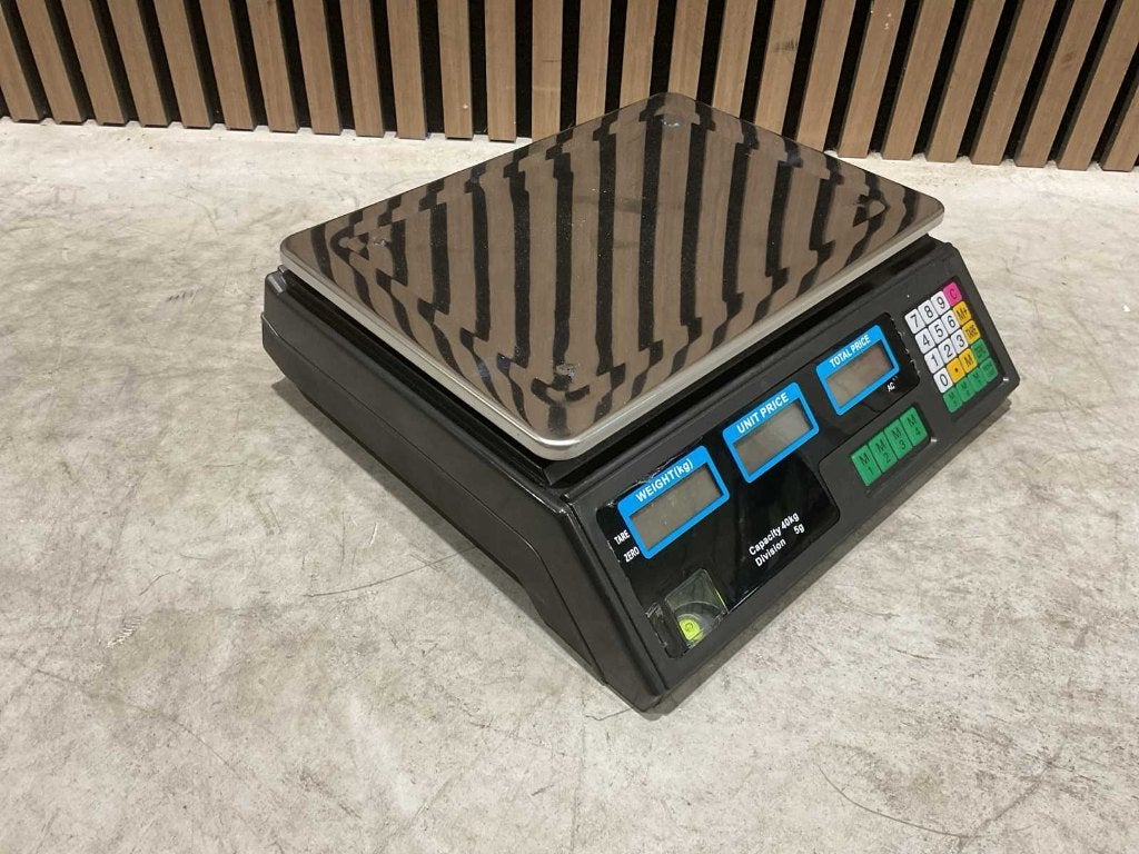 ACS Digitale prijs weegschaal‼️, Witgoed en Apparatuur, Weegschalen, Ophalen, Winkelweegschaal, 1 tot 500 gram, Nieuw