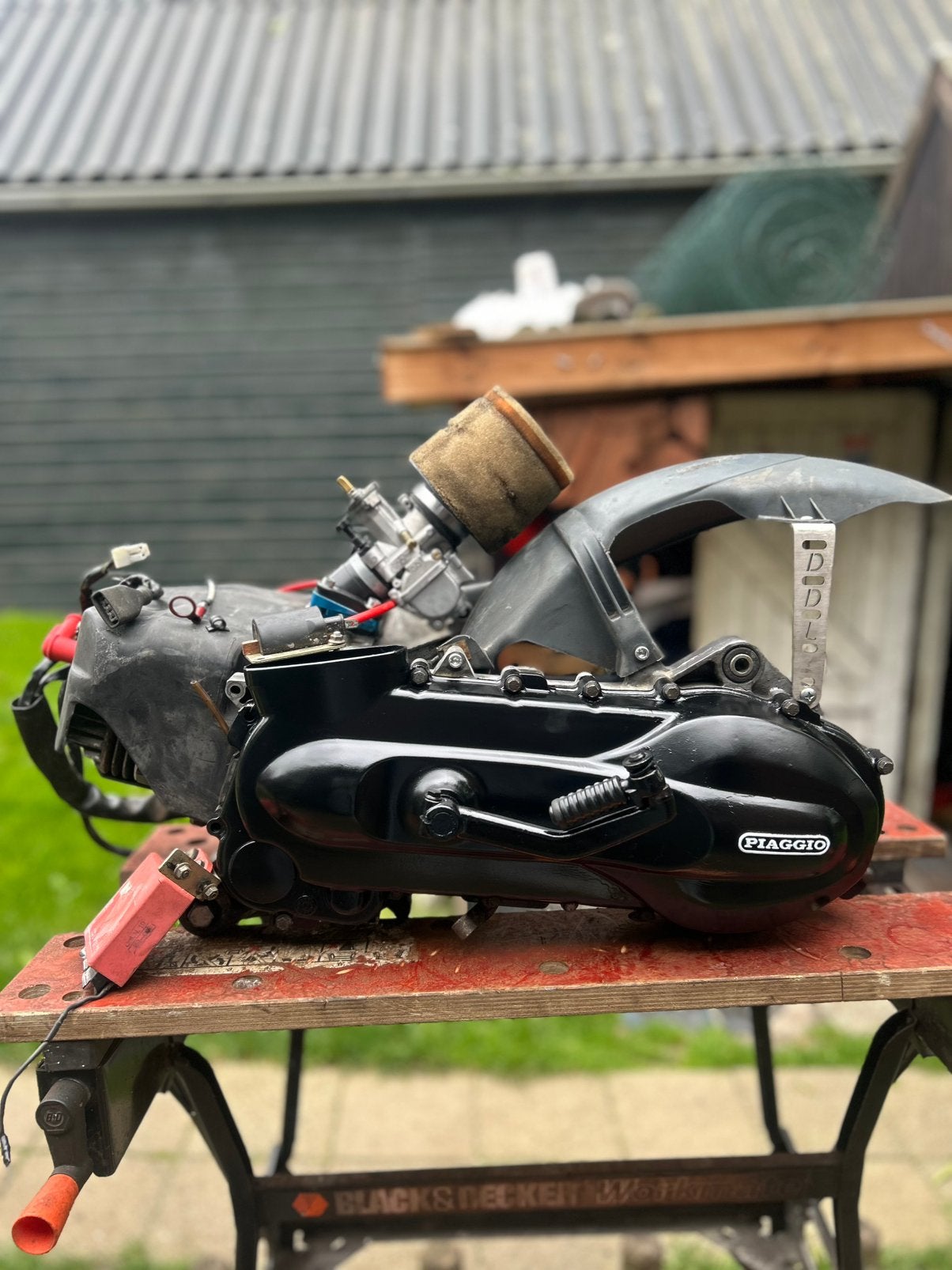 125cc skipper blok leuke setup + sm06 duidelijke nummers !, Ophalen of Verzenden, Zo goed als nieuw, Blok, Piaggio