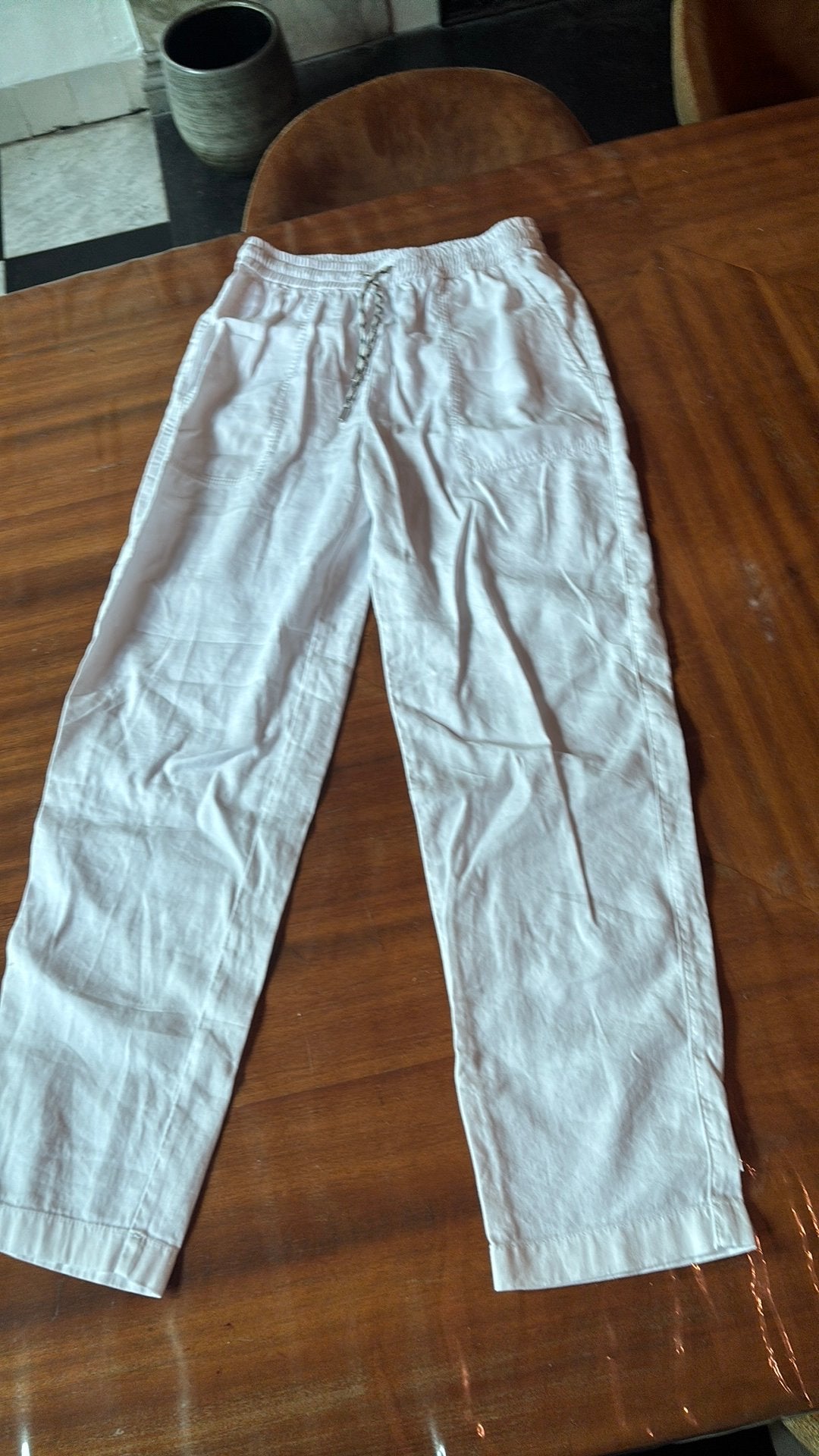 nieuwe broek Marc cain wit N2, Kleding | Dames, Ophalen of Verzenden, Zo goed als nieuw, Wit, Lang