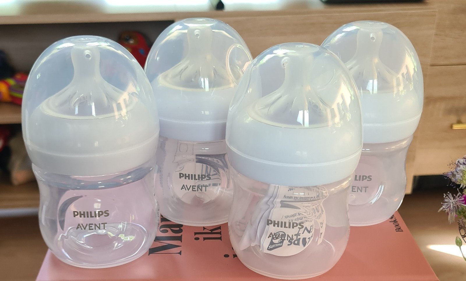 Philips Avent Babyflessen - Set van 4, Kinderen en Baby's, Babyvoeding en Toebehoren, Nieuw, Babyfles, BPA-vrij, Philips Avent