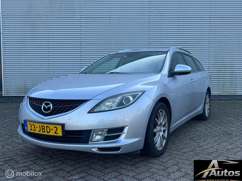 Mazda 6 Sportbreak 2.0 S-VT Business Plus- Automaat- Nap, Auto's, Gebruikt, 4 cilinders, 6 sportbreak, Origineel Nederlands