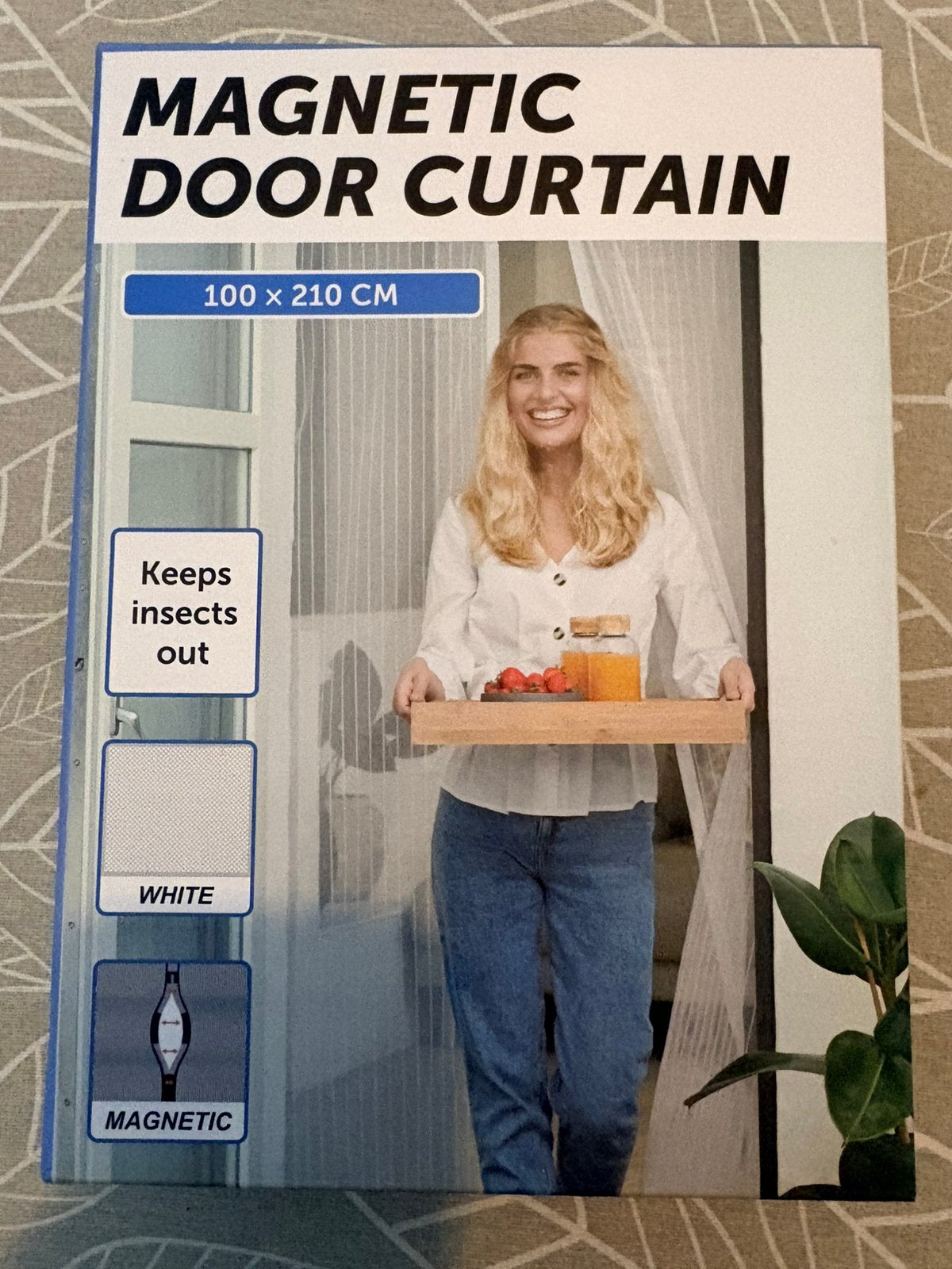 Te koop : horgordijn voor deur, Doe-het-zelf en Verbouw, Deuren en Horren, Ophalen of Verzenden, Nieuw, Overige typen, 200 tot 215 cm