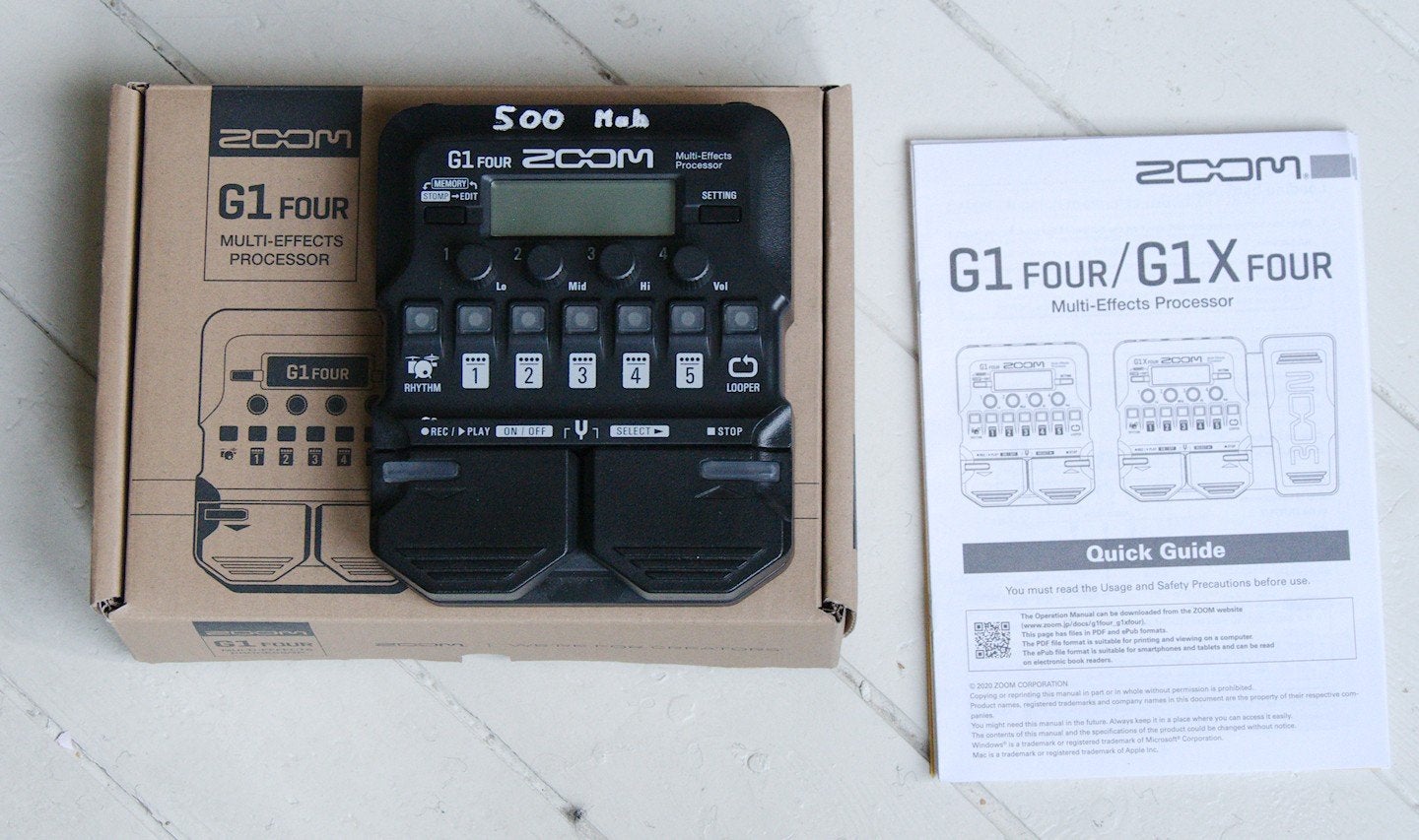 G1 Four Zoom Multieffectprocessor, Ophalen, Zo goed als nieuw, Delay of Echo