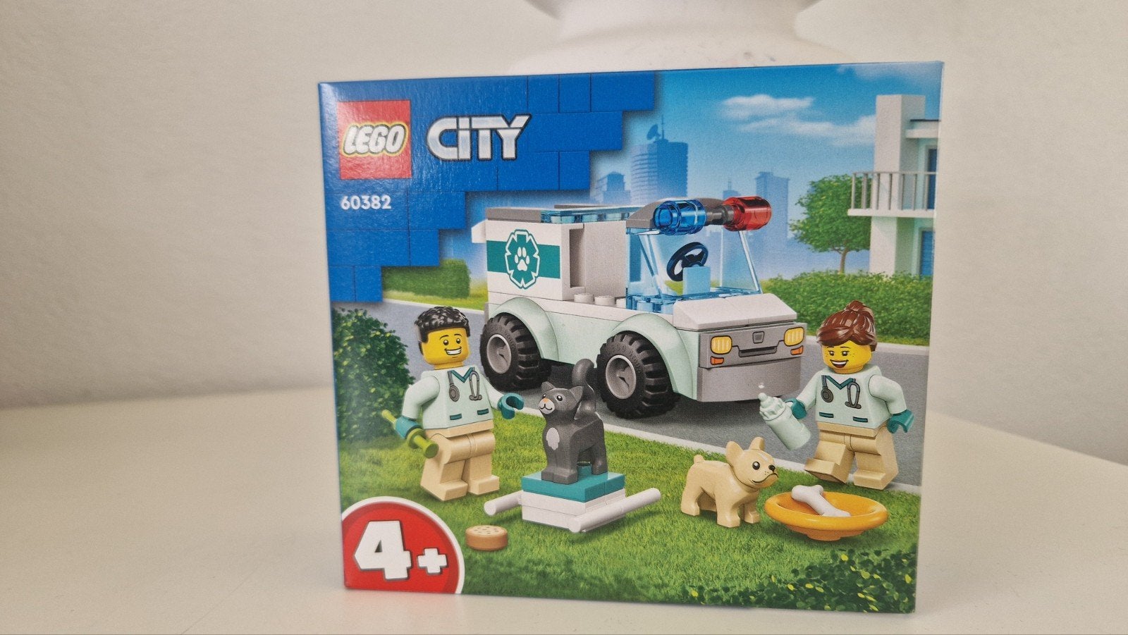 Lego City Dierenambulance 60382 Nieuw in doos, City, Lego, Nieuw, Ophalen of Verzenden