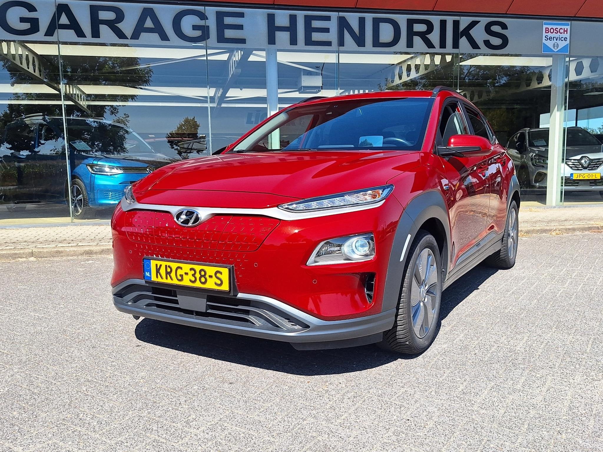 Hyundai Kona EV Fashion 64 kWh | SOH: 95,1% | 3 Fase | Warmt, Stof, Gebruikt, 204 pk, 410 min
