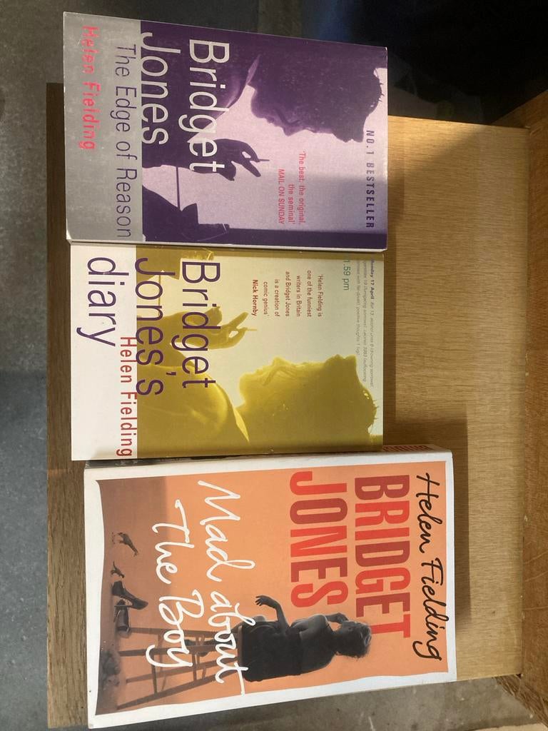 Bridget Jones boeken set van Helen Fielding, Ophalen of Verzenden, Gelezen, Europa overig
